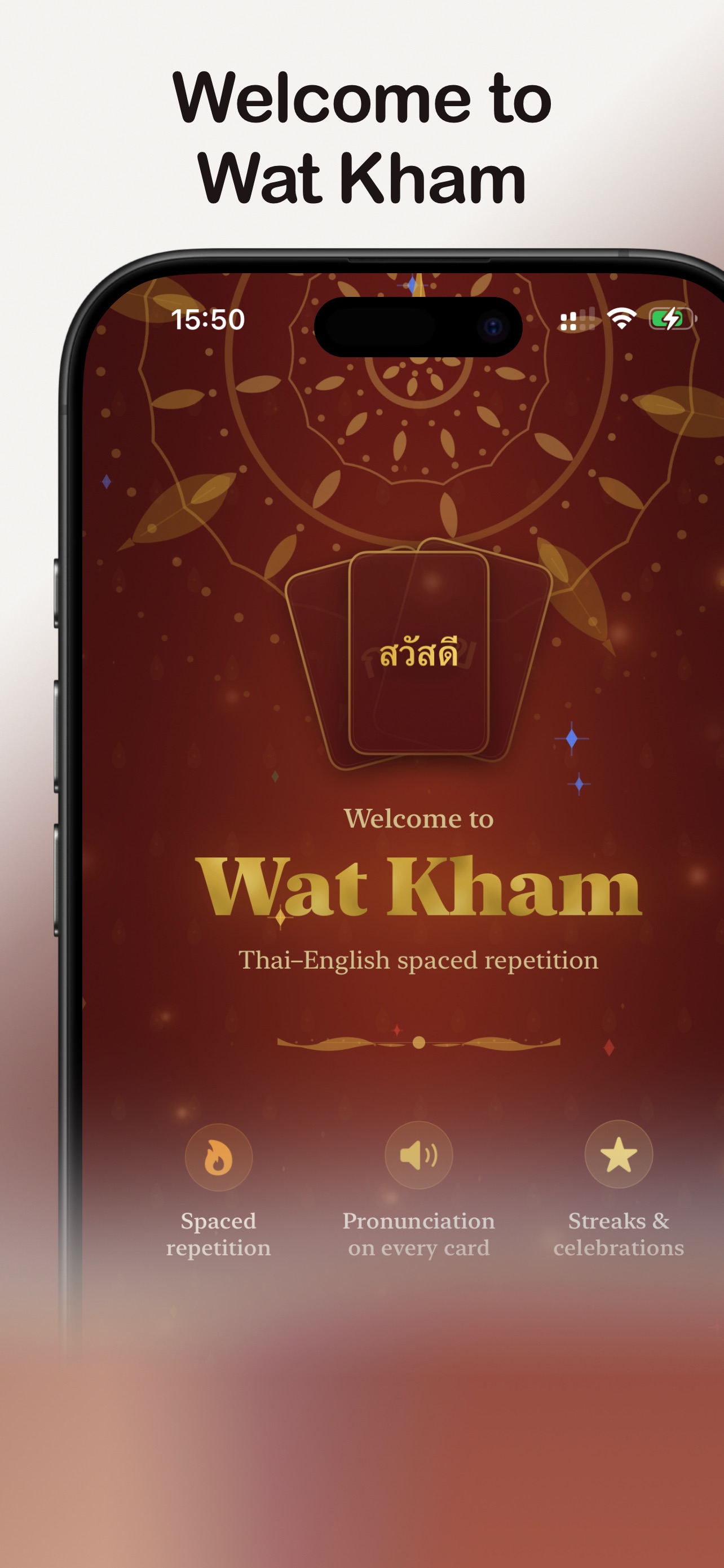 Wat Kham deck list screenshot